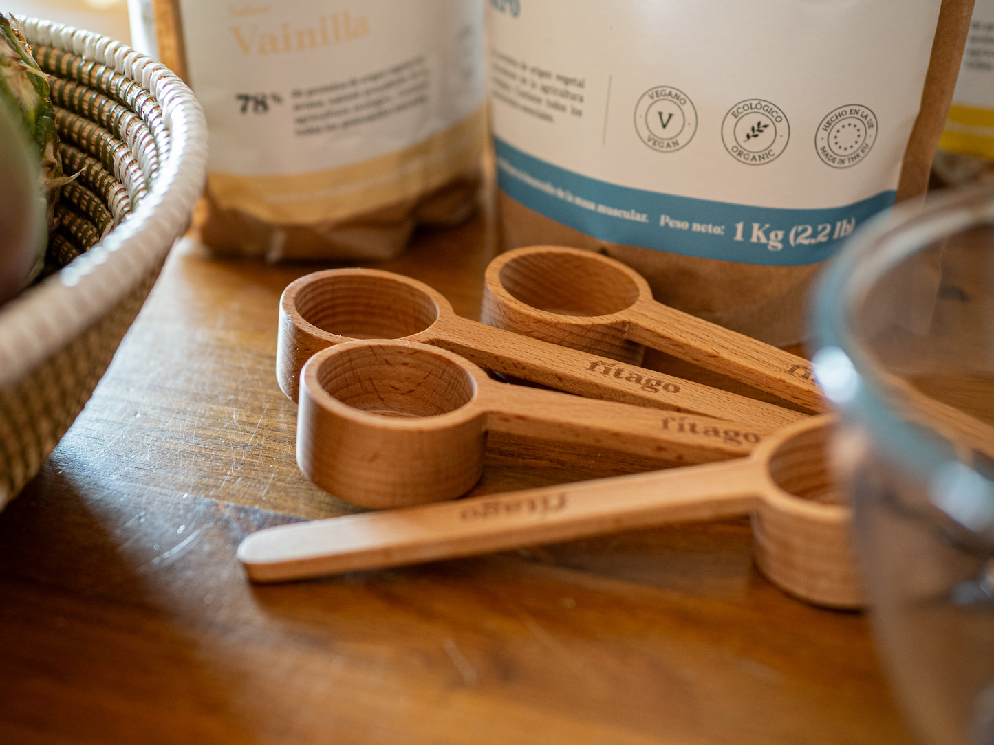 15g bamboo measuring scoop