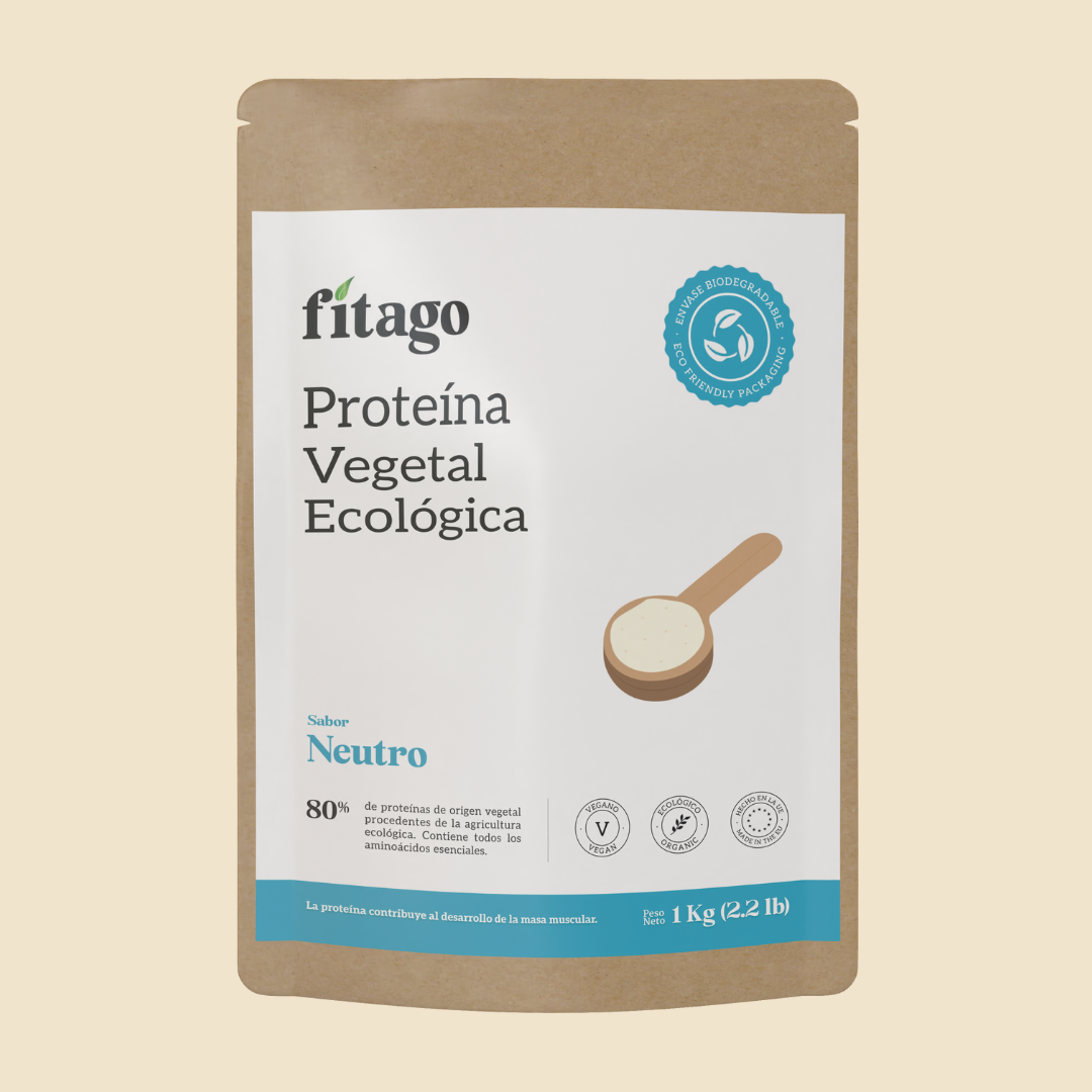 Organic vegan protein - Neutral flavour 1 kg