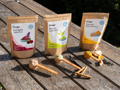 lattes de superalimentos