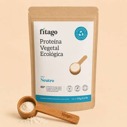 Proteína vegetal biológica 80% - Sabor neutro