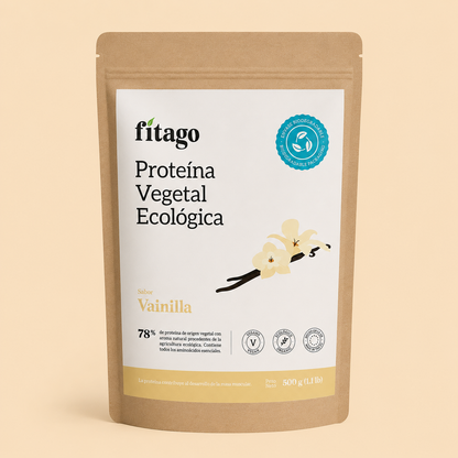 Organic vegan protein 78% - Vanilla flavour