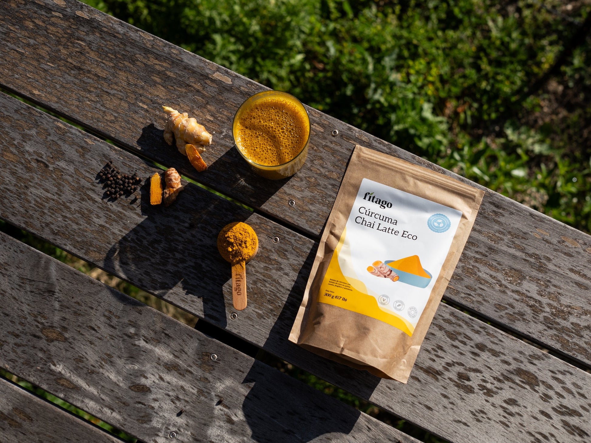 Ingredientes Curcuma Latte | Golden Milk